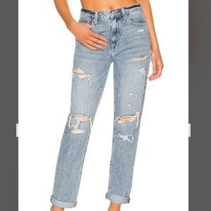 PISTOLA Presley High Rise Relaxed Roller in Wink Distressed